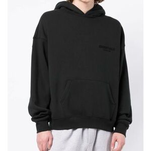 Essentials Men's Black Hoodie